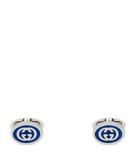 gucci interlocking g sterling silver|925 sterling silver g cufflinks.